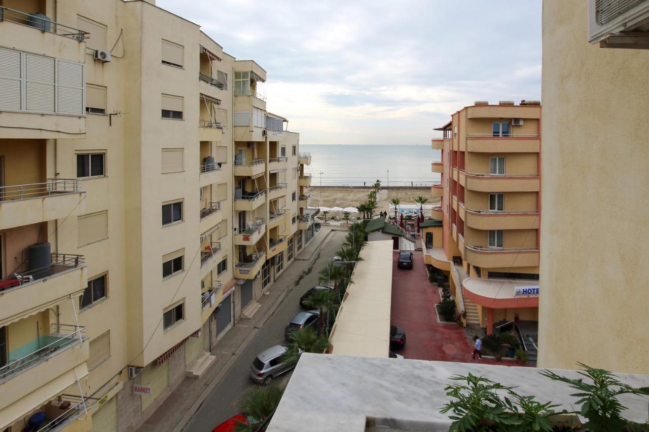 1 Bedroom Apartment With Fast Internet And Sea View Balcony In Durres Exterior photo